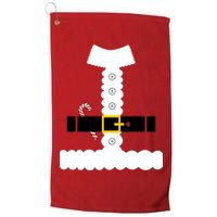 Santa Claus Candy Cane Costume Suit Golf Towel