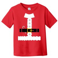 Santa Claus Candy Cane Costume Suit Toddler T-Shirt