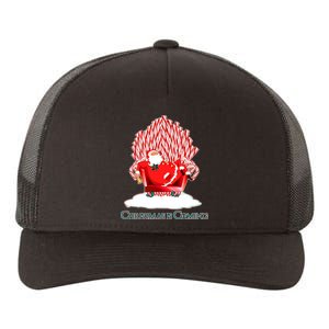 Santa Claus Christmas Is Coming GOT Yupoong Adult 5-Panel Trucker Hat