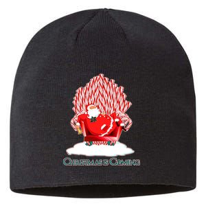 Santa Claus Christmas Is Coming GOT Sustainable Beanie