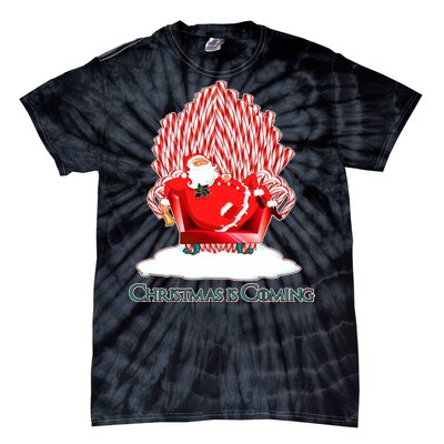 Santa Claus Christmas Is Coming GOT Tie-Dye T-Shirt