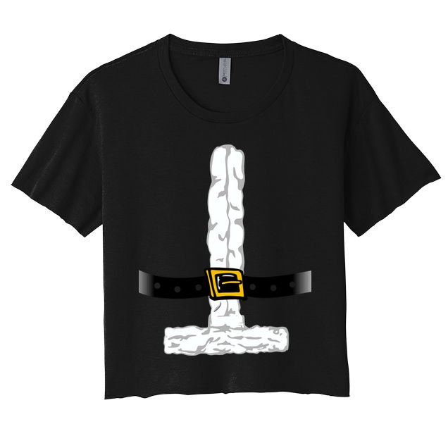 Santa Claus costume Crop Top