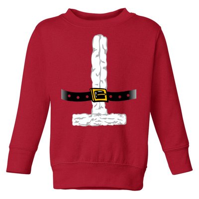 Santa Claus costume Toddler Sweatshirt