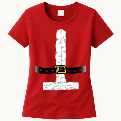 Santa Claus costume Womens T-Shirt