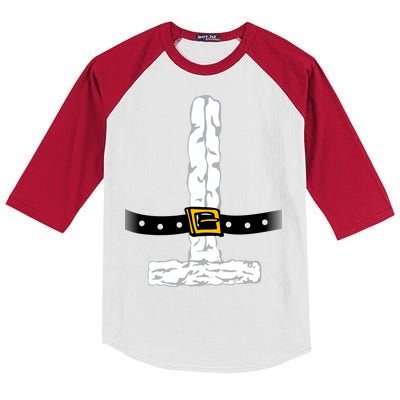 Santa Claus costume Kids Colorblock Raglan Jersey