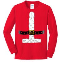 Santa Claus costume Kids Long Sleeve Shirt