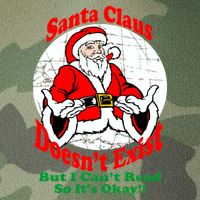 Santa Claus Doesn't Exist But I cant Read Legacy Tie Dye Trucker Hat