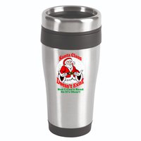 Santa Claus Doesn't Exist But I cant Read 16oz Travel Tumbler