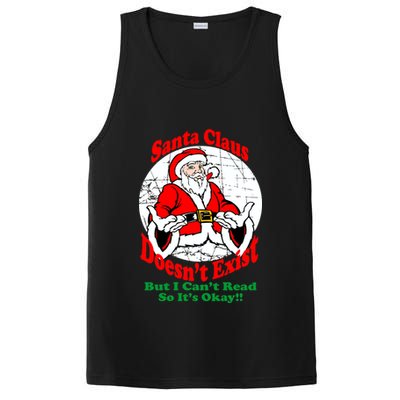 Santa Claus Doesn't Exist But I cant Read PosiCharge Competitor Tank