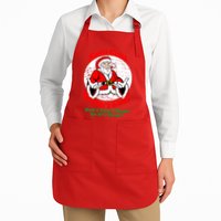 Santa Claus Doesn't Exist But I cant Read Apron