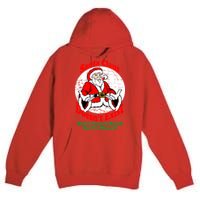Santa Claus Doesn't Exist But I cant Read Premium Pullover Hoodie