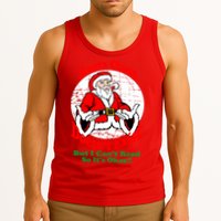 Santa Claus Doesn't Exist But I cant Read Tank Top