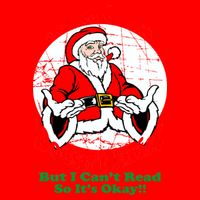 Santa Claus Doesn't Exist But I cant Read Ladies Long Sleeve Shirt