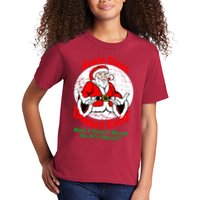 Santa Claus Doesn't Exist But I cant Read Kids T-Shirt