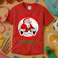 Santa Claus Doesn't Exist But I cant Read Kids T-Shirt