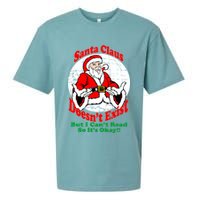 Santa Claus Doesn't Exist But I cant Read Sueded Cloud Jersey T-Shirt