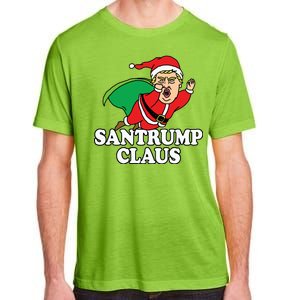 Santa Claus Donald Trump Santatrump Adult ChromaSoft Performance T-Shirt