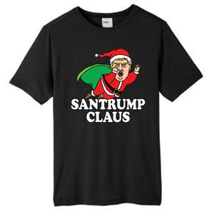 Santa Claus Donald Trump Santatrump Tall Fusion ChromaSoft Performance T-Shirt