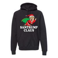 Santa Claus Donald Trump Santatrump Premium Hoodie