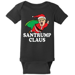 Santa Claus Donald Trump Santatrump Baby Bodysuit