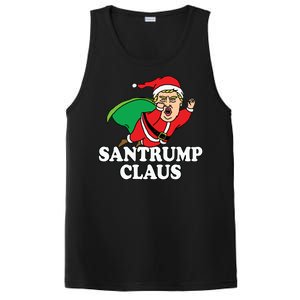 Santa Claus Donald Trump Santatrump PosiCharge Competitor Tank