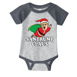 Santa Claus Donald Trump Santatrump Infant Baby Jersey Bodysuit