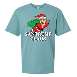 Santa Claus Donald Trump Santatrump Sueded Cloud Jersey T-Shirt