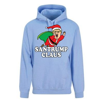 Santa Claus Donald Trump Santatrump Unisex Surf Hoodie