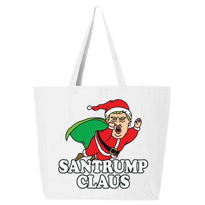 Santa Claus Donald Trump Santatrump 25L Jumbo Tote