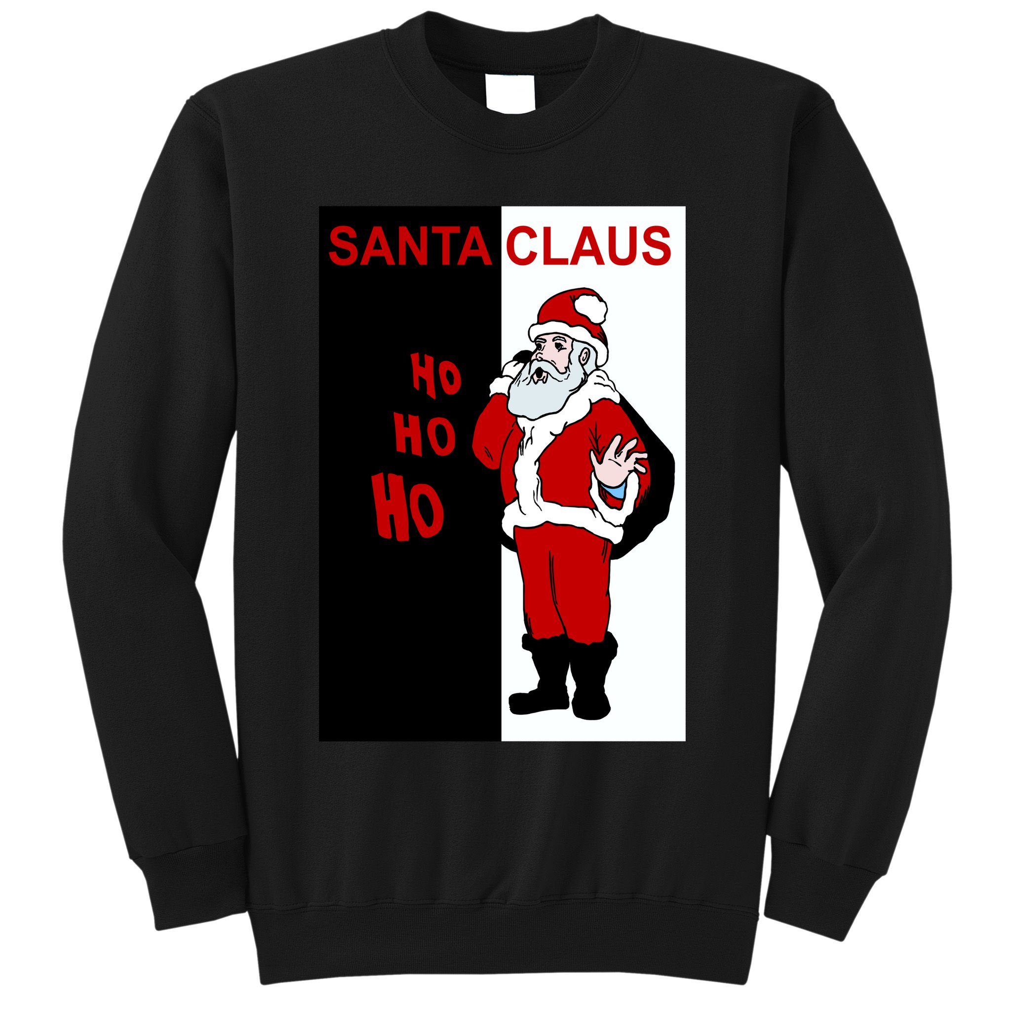 Santa Claus Gangster Ho Ho Ho Sweatshirt