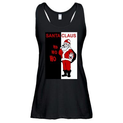 Santa Claus Gangster Ho Ho Ho Ladies Essential Flowy Tank