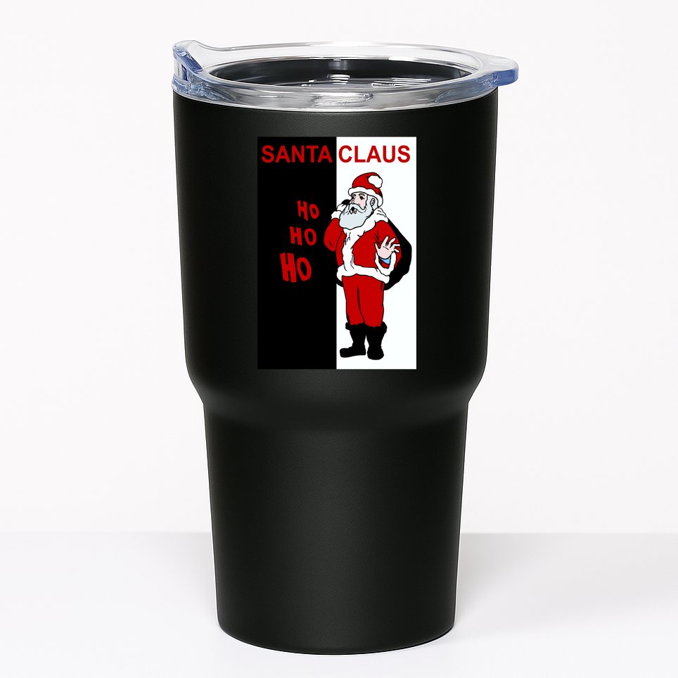 Santa Claus Gangster Ho Ho Ho Tumbler