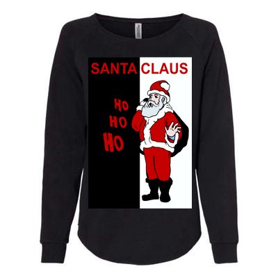 Santa Claus Gangster Ho Ho Ho Womens California Wash Sweatshirt