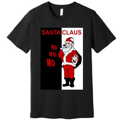 Santa Claus Gangster Ho Ho Ho Premium T-Shirt