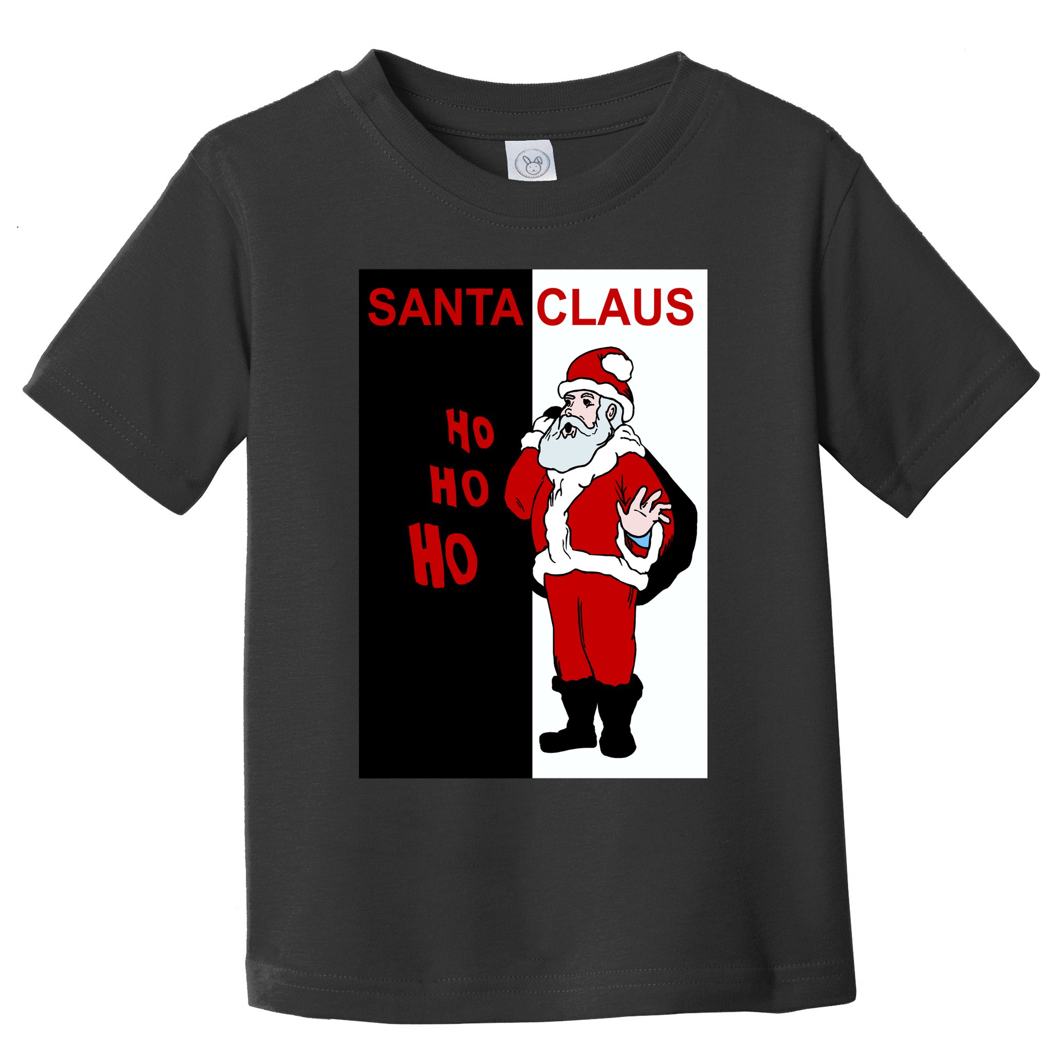 Santa Claus Gangster Ho Ho Ho Toddler T-Shirt