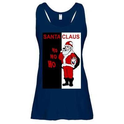 Santa Claus Gangster Ho Ho Ho Ladies Essential Flowy Tank