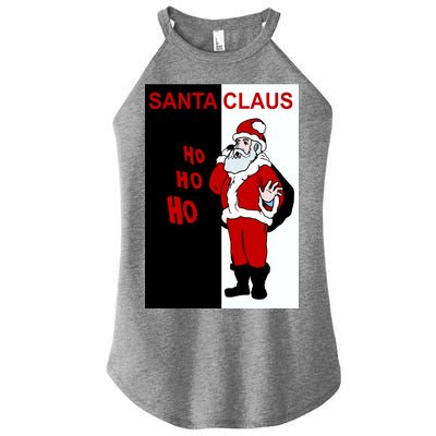 Santa Claus Gangster Ho Ho Ho Women's Perfect Tri Rocker Tank