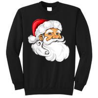 Santa Claus Head Sweatshirt