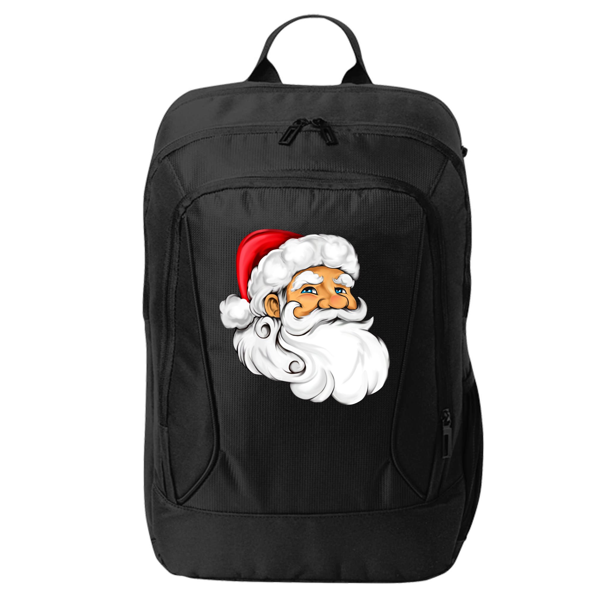 Santa Claus Head City Backpack