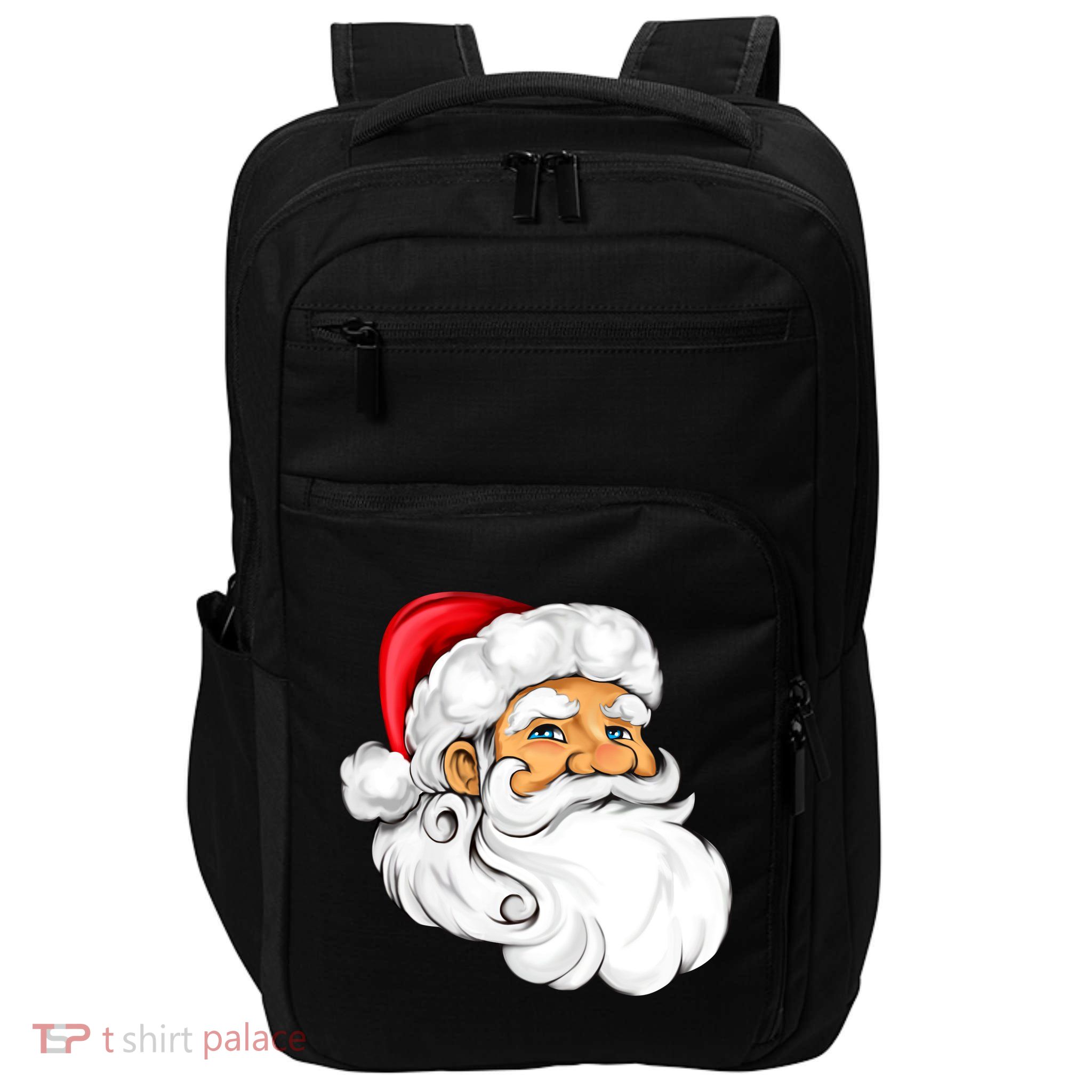 Santa Claus Head Impact Tech Backpack