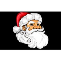 Santa Claus Head Bumper Sticker