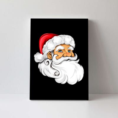 Santa Claus Head Canvas