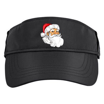 Santa Claus Head Adult Drive Performance Visor