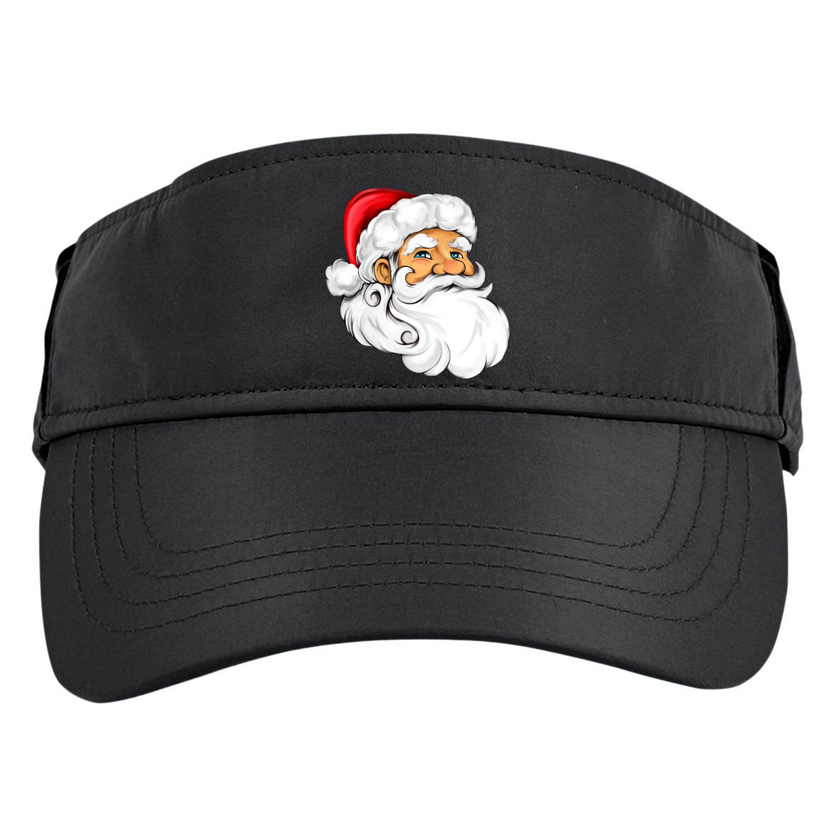 Santa Claus Head Adult Drive Performance Visor