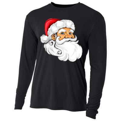 Santa Claus Head Cooling Performance Long Sleeve Crew