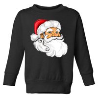 Santa Claus Head Toddler Sweatshirt