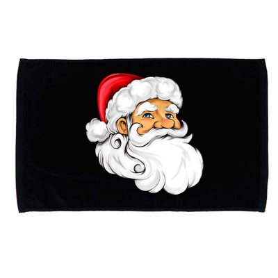 Santa Claus Head Microfiber Hand Towel