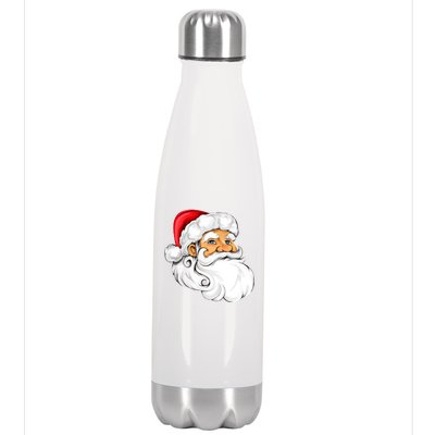 Santa Claus Head Stainless Steel Insulated Water Bottle