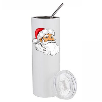 Santa Claus Head Stainless Steel Tumbler