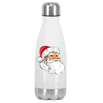 Santa Claus Head Stainless Steel Insulated Water Bottle